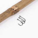100pcs/box High Carbon Steel Fishhooks Barbed Hooks High Efficiency (6)