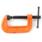 Heavy Duty G Wood Clamp Steel Woodworking Fixture for Carpentry (2 inch)