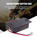 9V Battery Holder Case Box Cover for Guitar Active Pickup Connector Parts