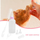 Kitten Feeding Bottle Set Silicone Pet Dog Cat Baby Nursing Water Milk Feeder