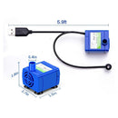 DC 5V USB Drinking Fountain Motor Waterproof Water Fountain Pump Pet Supplies