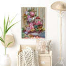 Diamond Painting Succulent Plant Full Round Drill Picture of Rhinestone Drawing