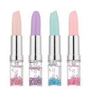 Ball-point Pen 0.5mm Signature Pens Glitter Gel Stationery Lipstick Shape Pen