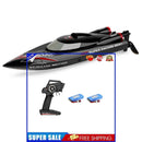 #A WLtoys WL916 60km/h High Speed RC Racing Ship 2.4GHz Boat with Low Battery