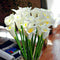 Weiß künstliche Calla-Lilie blüht Blumenstrauß Garden Hochze D6F9 G7K5 W9U5 X7M4