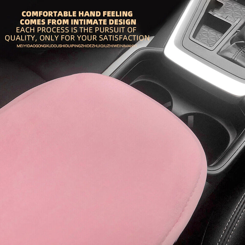#A Center Console Arm Rest Protection Cushion Dust-proof with Back Elastic Str