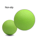 TPE Lacrosse Ball Sports Yoga Muscle Relax Roller Fitness Massage(Green) Newly