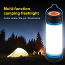 Camping Flashlight 5 Mode 4000mAh Portable Zoom Torch Tent Hanging Lamp