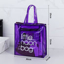 PVC Transparent Handbag Tote Clear Large Capacity Waterproof Summer Beach Clutch