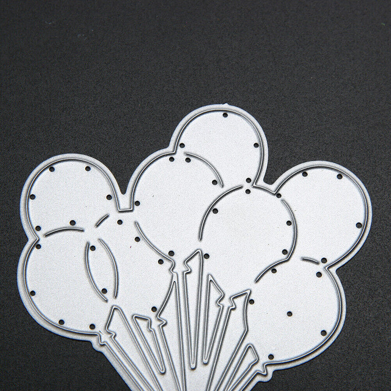 DIY Balloon-shaped Cutting Dies Stencil Scrapbooking Embossing Template Newly