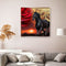 5D DIY Full Round Drill Diamond Painting Sunset Rose Art Rhinestone Drawing