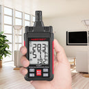 HT607 LCD Digital Temperature Humidity Meter Portable Indoor Home Thermometer