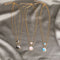 Women Girls Jewelry Tai Chi Round Love Choker Pendant Clavicle Chain Necklace