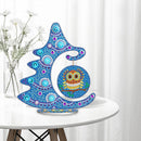 DIY Diamond Painting Crystal Special-Shaped Table Christmas Home Desk Ornamen
