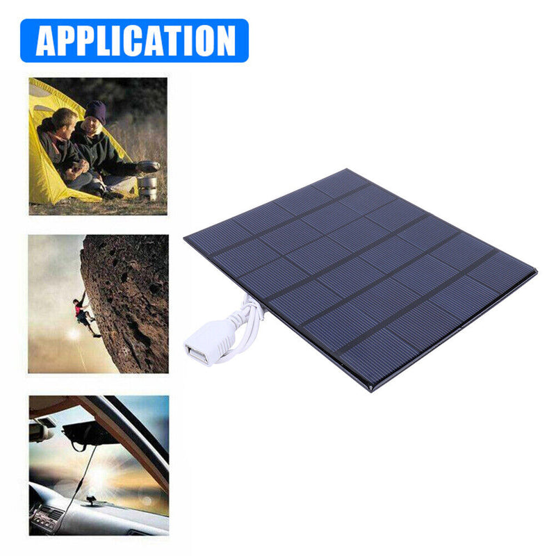 Portable Solar Charger Camp Equipment 165 x 135mm for Charging Phone/