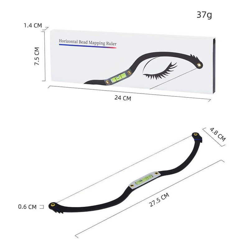 Microblading Mapping String Eyebrow Ruler Level Positioning Measuring Marke