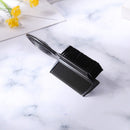 Double Sided Edge Control Hair Comb Styling Eyebrow Brush Tool (Black)