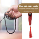 2038P LCD Digital Rosary Beads Tally Counter Tassel Decompression Tool (10)