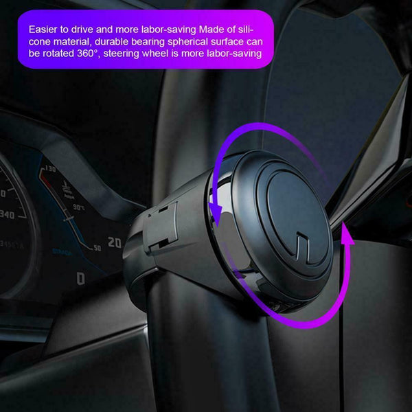 Universal Turning Steering Wheel Knob 360 Degree Rotation Handle Wheel L4Y1