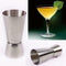 Steel Double Single Shot Measure Jigger Spirit Bar Cocktail 2022 U1O4