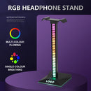 RGB Gaming Headphone Stand Headset Display Holder Pickup Rhythm Light for Gamer