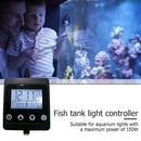 Intelligent Aquarium Light Controller LCD Display with Timer Dimming System