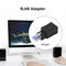 RJ45 Male To Female Converter 90 Degree Extension Adapter LAN Ethernet Connector