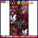 Cross and Dove on Flowers Oil Paint By Numbers DIY Frameless Drawing for Ad
