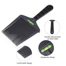 Flat Top Comb Barber Salon Oil Hair Cutting Angle Adjustment Large Teeth Comb