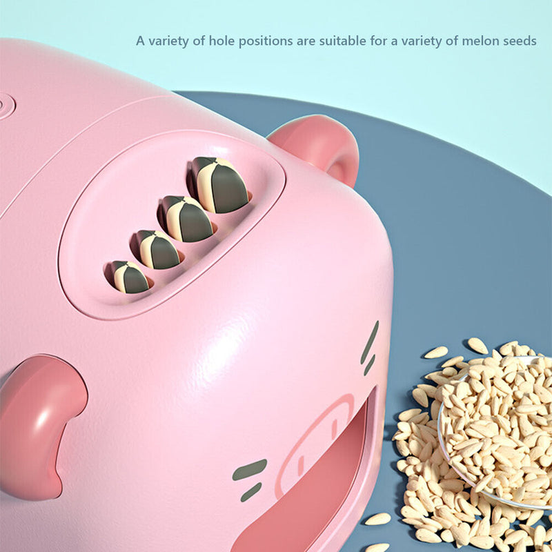 Automatic Sunflower Melon Seed Peeling Machine Lazy Electric Tools (Pink)