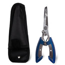 Lure Fishing Cutter Plier Line Scissor Hook Remover Fishing Tackle (Blue)