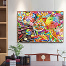 DIY Full Round Drill Rhinestone Diamond Painting Candies Handwork Home Art Decor