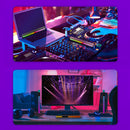 Pickup Rhythm Lights-Voice-Activated RGB Light Stick for Vehicles (Black) Newly