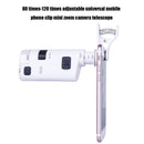 Phone Digital Microscope Camera with LED Light Magnifying Lenses Zoom Tool Newly