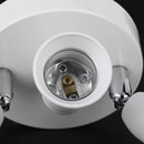 Adjustable E27 Splitter 3 Head Lamp Base LED Bulb Holder Adapter Socket Newly