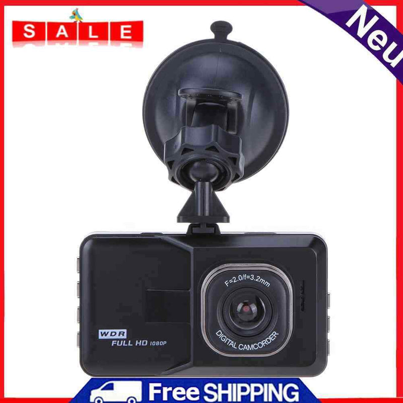 3.0"" Car Camera Camcorder 1080p Full HD Video Recorder Car Parking Recor