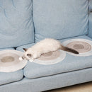 Cat Scratch Board Ramie Grinding Claw Mat Pet Scratcher Paw Pad (Brown)