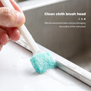 3pcs Portable Kitchen Tool Crevice Brush Sink Groove Dead Angle Cleaning Brushes