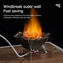Outdoor Camping Gas Stove Wind Shield Furnace Cooking Cookware Wind Shield