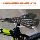 Plastic Bike Hollow Saddle Seat Cushion for Outdoor MTB Cycling (Black) Newly