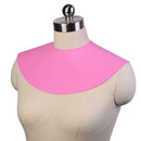 Haircut Shawl Neck Cape Silicone Neck Shield for Hair Coloring (Pink) Newly