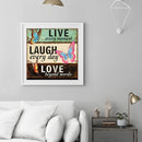 Canvas Paint By Numbers Mail Letter Oil Hand Painted Drawing Kit Home Decoration
