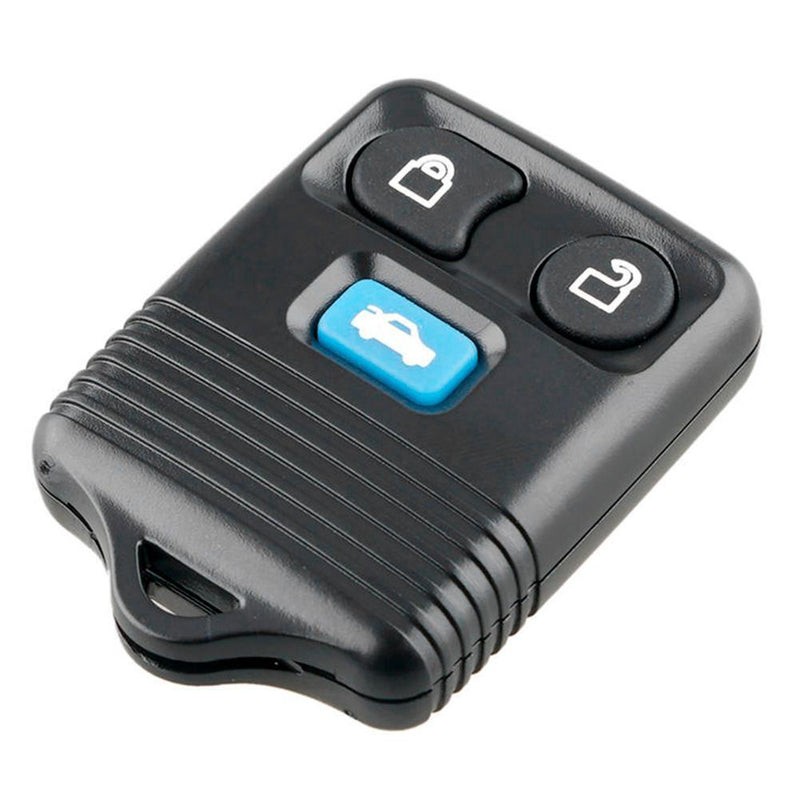 433MHz 3 Button Remote Key Fob Case with Chip for TRANSIT MK6 2000-2006 TRANSIT