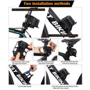 Bracket Bike Locking Chain With 3 Keys Folding Bicycle Lock Foldable Locks