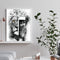 Double Cross Frameless Picture Oil Paint By Numbers Hand Painted Picture Kit