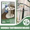 Wooden Bath Toothbrush Rack Travel Holder H5X0 E6B4