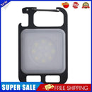 Mini LED Keychain Flashlight Pocket Outdoor Camping Work Light Corkscrew