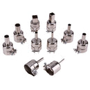 10Pcs Heat Gun Nozzles Soldering Kit Set for 850 Hot Air Soldering Station