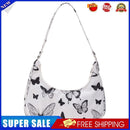 Fashion Women Animal Pattern Print Underarm Bag Hobos Handbags (Butterfly)