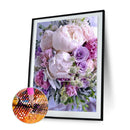 DIY Full Round Drill Diamond Painting Flower Kit Pictures Rhinestones Handicarft